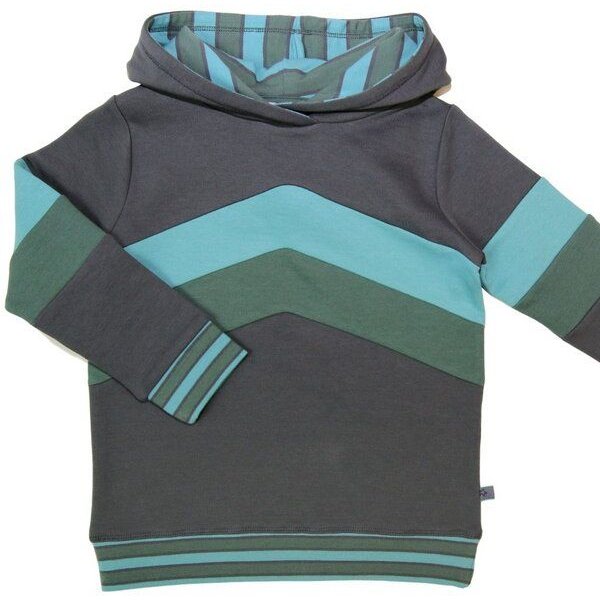 Enfant Terrible Kapuzen Hoody Blockfarben