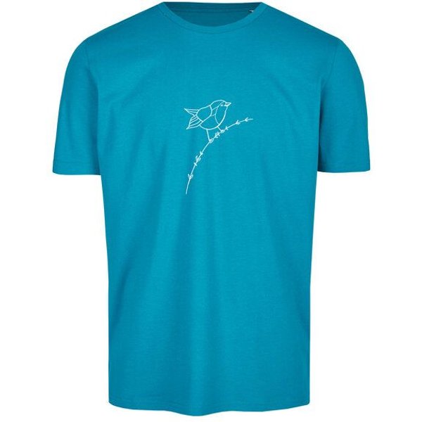 Brandless Basic Bio T-Shirt (men) Nr.3 Rotkehlchen 155g/m² GOTS