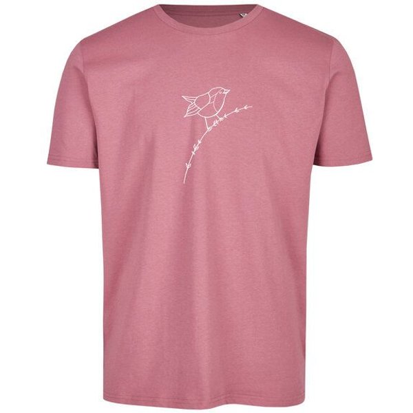 Brandless Basic Bio T-Shirt (men) Nr.3 Rotkehlchen 155g/m² GOTS