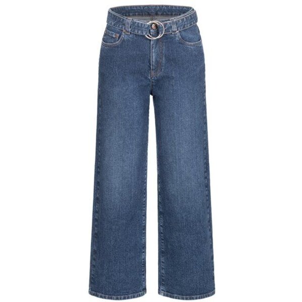 Feuervogl Flora | Wide Leg | High Waist | Ankle | Hemp Denim