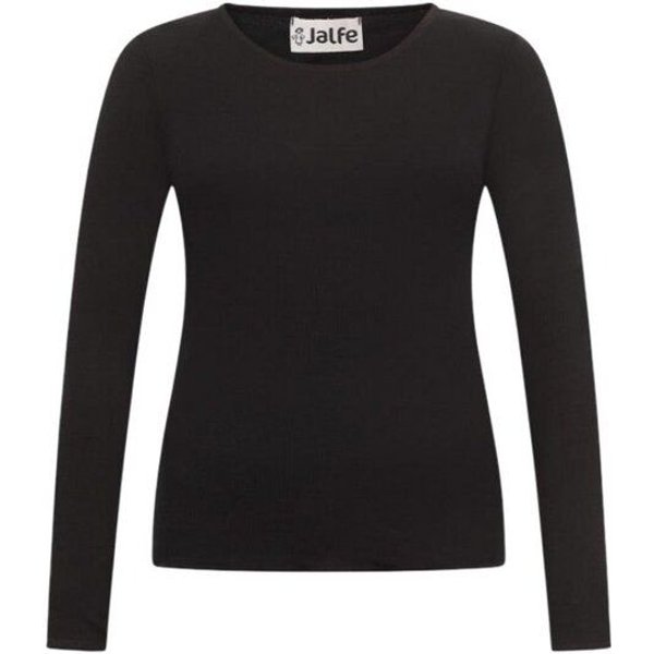 Jalfe Longsleeve Wolle plain melange