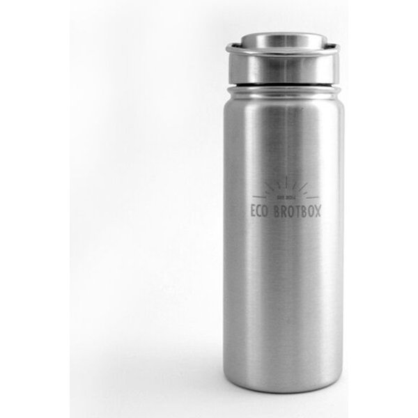 ECO Brotbox Yin Edelstahl Isolierflasche 0,5 Liter