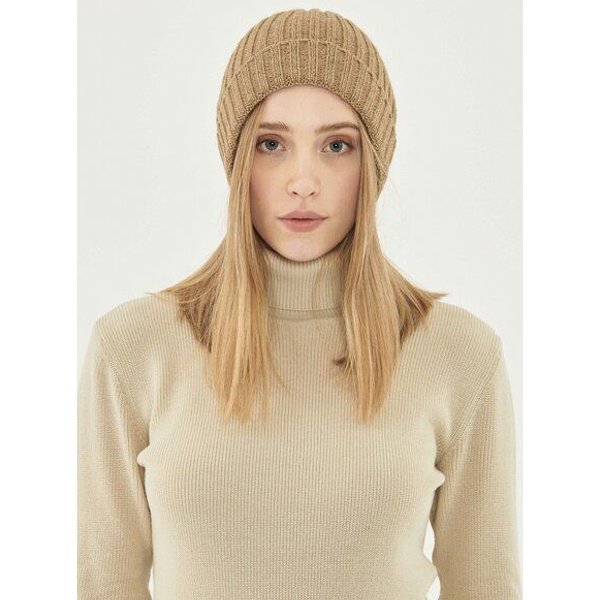 ORGANICATION Unisex Strick-Beanie aus Bio-Merinowolle und Bio-Baumwolle