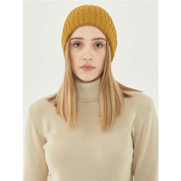 ORGANICATION Unisex Strick-Beanie aus Bio-Merinowolle und Bio-Baumwolle