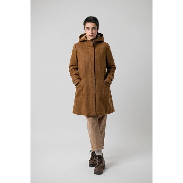 Grenz/gang Damen Mantel Anette aus Loden (Wolle aus kbT)