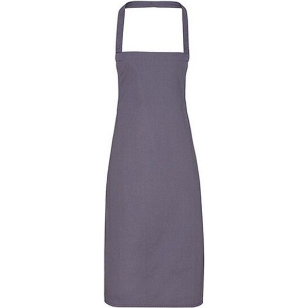 Premier Workwear Kochschürze 100% Baumwolle Schürze Latzschürze Vorbinder Kellner Grillschürze