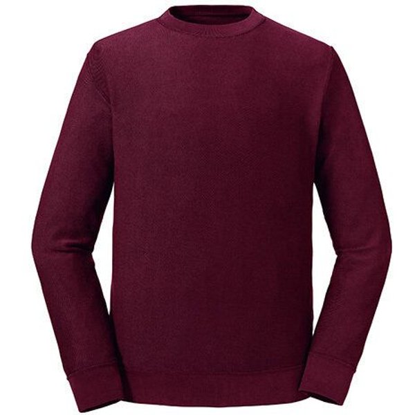 Russel Pure Organic Herren Langarm Sweatshirt Bio Baumwolle Wendbar