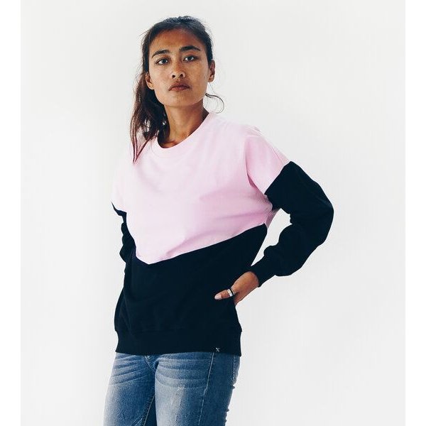 The Driftwood Tales Weit geschnittenes feminines Sweatshirt, 100 % Bio-Baumwolle