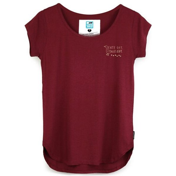 GARY MASH Shirt Asheville Ente gut aus Biobaumwolle