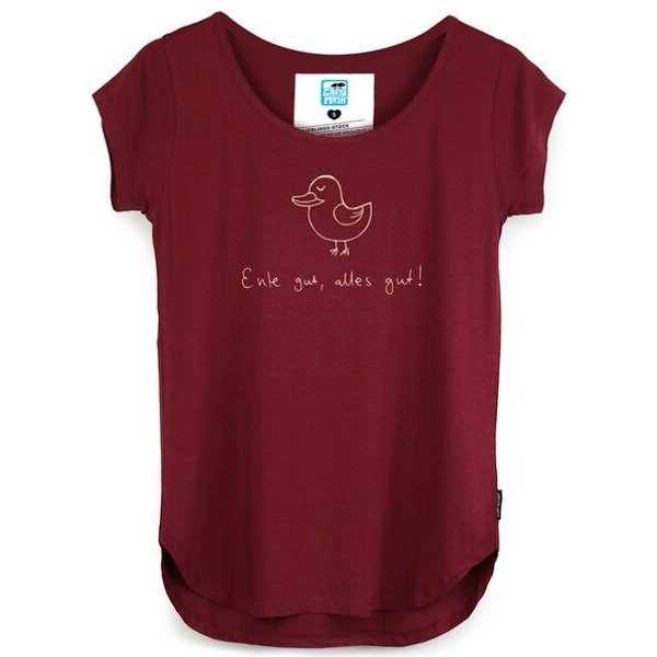 GARY MASH Shirt Asheville Ente gut aus Biobaumwolle