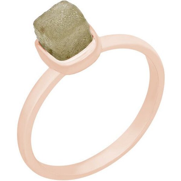 Eppi Ring aus Gold mit gelbem Rohdiamanten Yianna