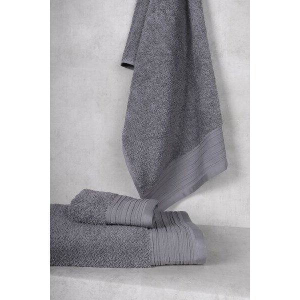 jilda-tex 2er Set Premium Duschtuch Handtuch Gästetuch 100% Bio-Baumwolle