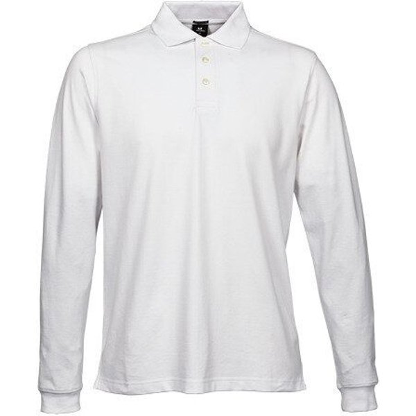 TeeJays Luxury Stretch Langarm Long Sleeve Poloshirt Polo