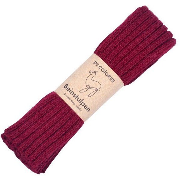 De Colores Beinstulpen aus Alpaka