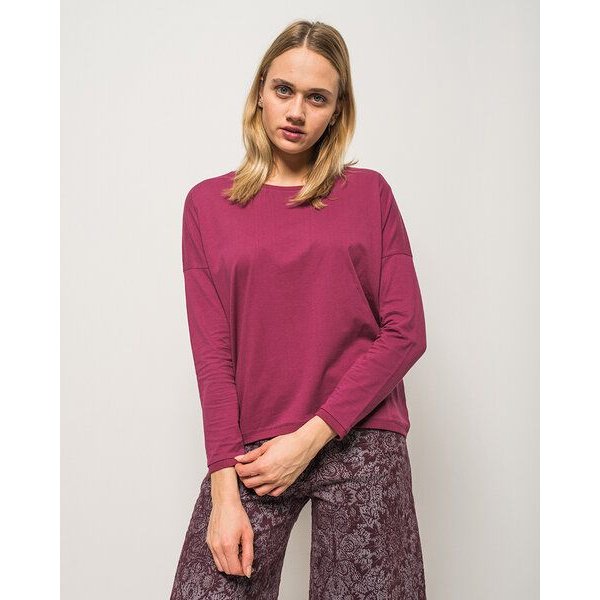 Alma & Lovis Oversized Langarmshirt aus Bio-Baumwolle | Loose Shirt