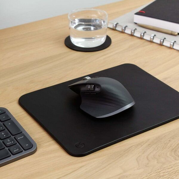 GOOD WILHELM Mousepad OSKAR aus Vachetta Leder (Pflanzlich gegerbt)