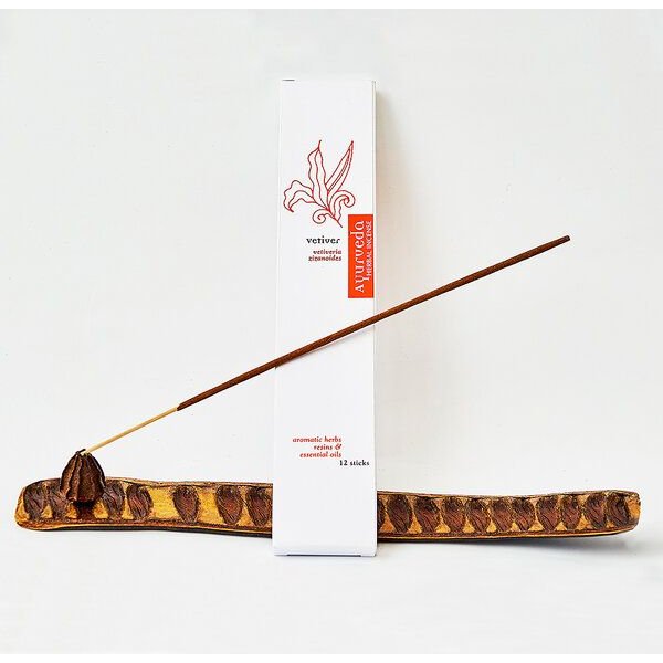 Sundara Set Ayurveda-Räucherstäbchen/-halter aus natürlichen Zutaten