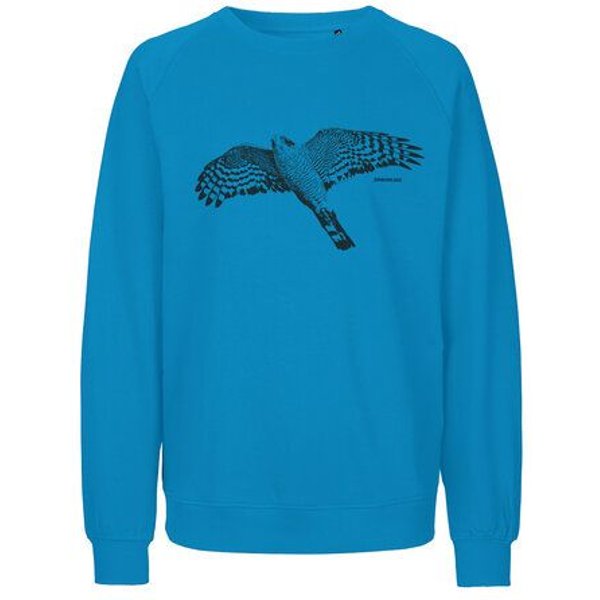 Peaces.bio - handbedruckte Biomode Bio Herren-Sweatshirt Sperber