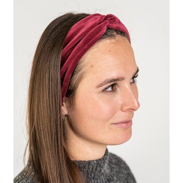 obumi Haarband Bow aus Bio Samt