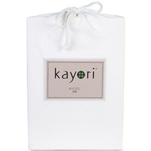 Kayori Kyoto - Spannbettlaken für Splittopper Matratze - Premium Jersey