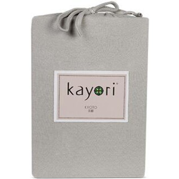 Kayori Kyoto - Spannbettlaken für Splittopper Matratze - Premium Jersey