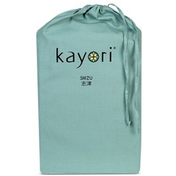 Kayori Shizu - Spannbettlaken für Topper Matratze - Perkal