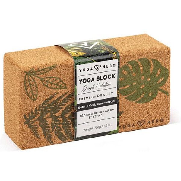 Yoga Hero Yogablock aus Kork