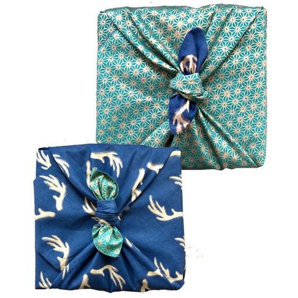 FabRap Gift Wrap Wiederverwendbare Geschenkverpackung Furoshiki - FabRap (doppelseitig)