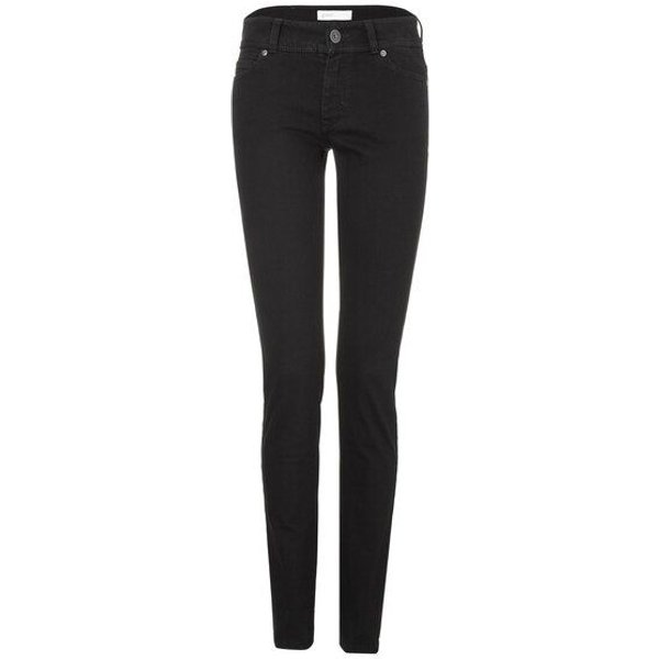 goodsociety Womens Slim Jeans Black One Wash