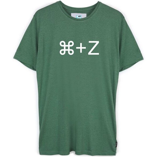 GARY MASH T-Shirt Command Z aus Biobaumwolle