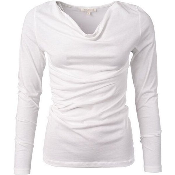 Alma & Lovis Langarmshirt mit Wasserfallausschnitt | Cascade Shirt