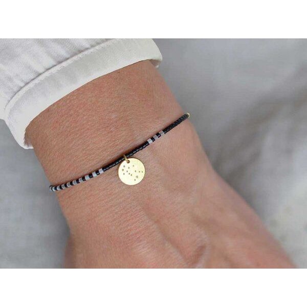 renna deluxe Sternzeichen Armband Gold