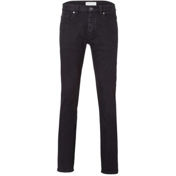 goodsociety Mens Slim Straight Jeans Black One Wash