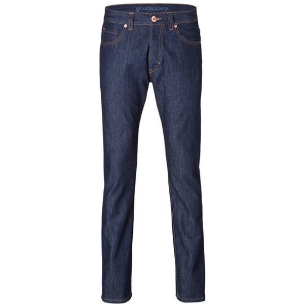 goodsociety Mens Straight Jeans Raw One Wash