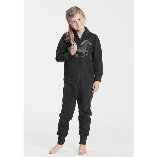 Peaces.bio - handbedruckte Biomode Jumpsuit Horsepower Kinder