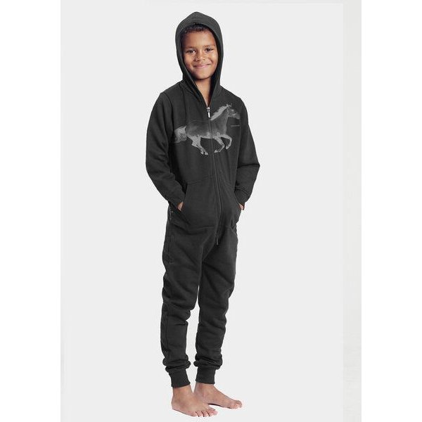 Peaces.bio - handbedruckte Biomode Jumpsuit Horsepower Kinder
