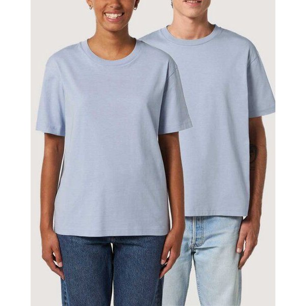 YTWOO Unisex T-Shirt mit lässigem Schnitt für Sie und Ihn aus Bio-Baumwolle