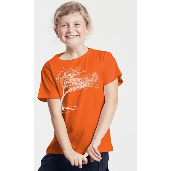 Peaces.bio - handbedruckte Biomode Bio-Kinder T-Shirt Windy Tree