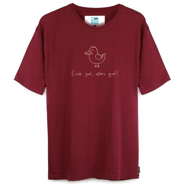 GARY MASH Shirt Ente gut, alles gut aus Bio-Baumwolle