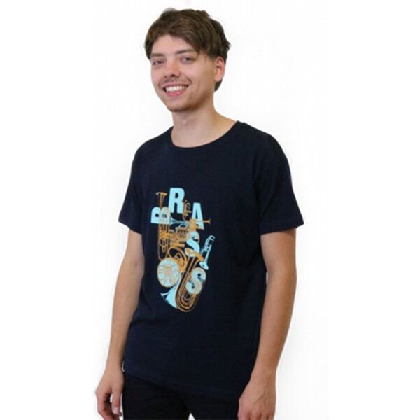 Spangeltangel T-Shirt Brass, Bio-Baumwolle, Herren, Blasinstrumente