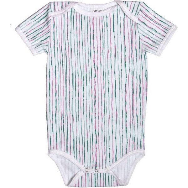 VATTER Baby Body "Naughty Nic" Mint Stripes