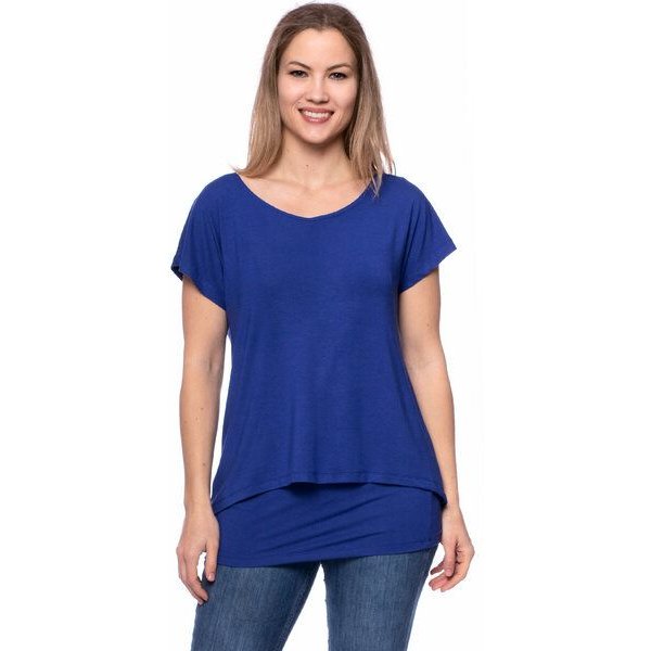Milchshake APRIL Zweilagiges Umstands- und Stillshirt aus TENCEL Modal