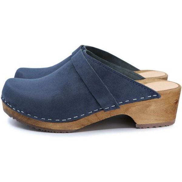 LYCKA - schwedische Holz Clogs von me&myClogs - low heel