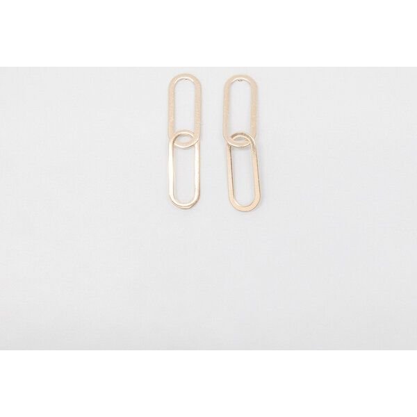 fejn jewelry Ohrstecker 'link chain'