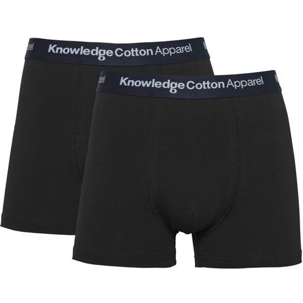 KnowledgeCotton Apparel 2er Pack Boxershorts - MAPLE - aus Bio-Baumwolle