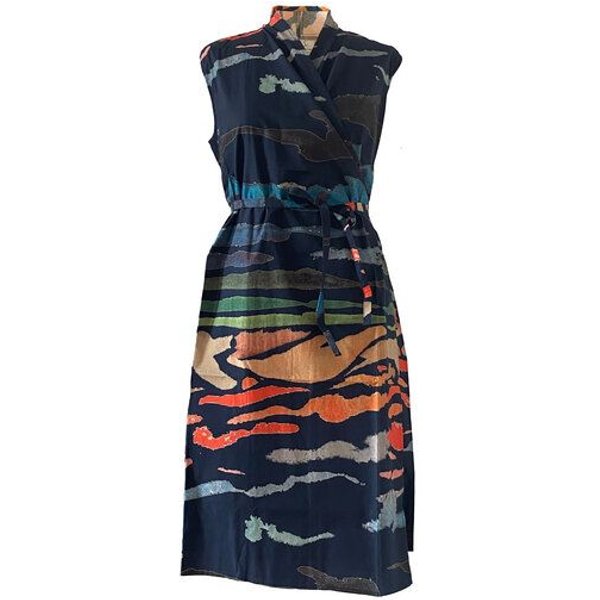 Sophia Schneider-Esleben Wickelkleid Helen - Wickelkleid Damenkleid aus Bio-Baumwolle