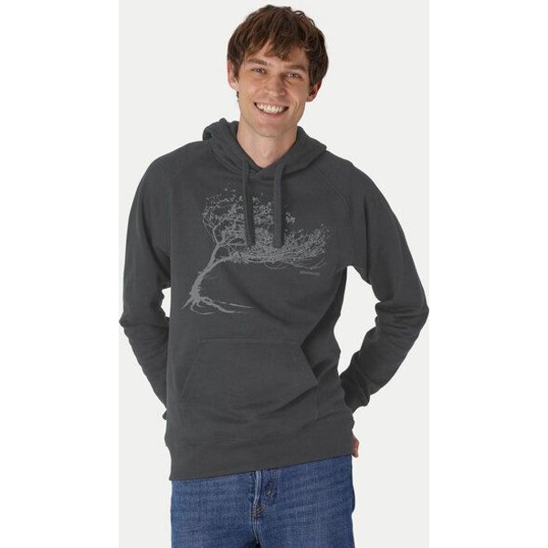 Peaces.bio - handbedruckte Biomode Bio-Herren-Kapuzensweater Windytree