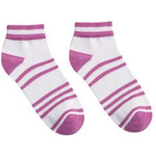 LANIUS Sneaker Socken Streifen aus Bio-Baumwolle
