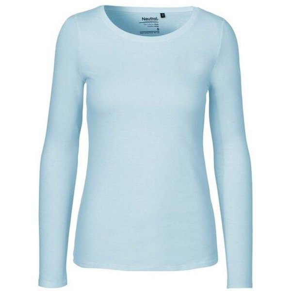 Neutral® Damen Langarm T-Shirt Bio Baumwolle Modern Fit Körpernah geschnitten
