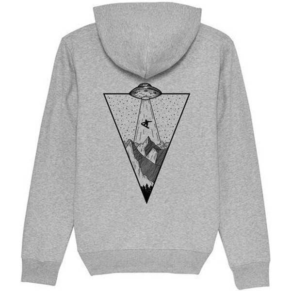 mate Snowboard Spaceship Unisex Premium Hoodie